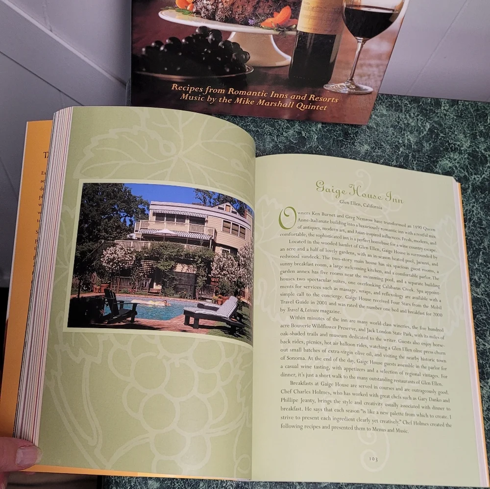 Wine Country Culinary Delights Cookbook
